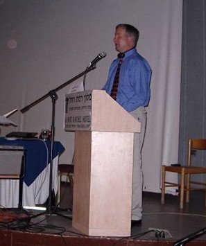 Mike giving his Keynote speach at IAER 2005