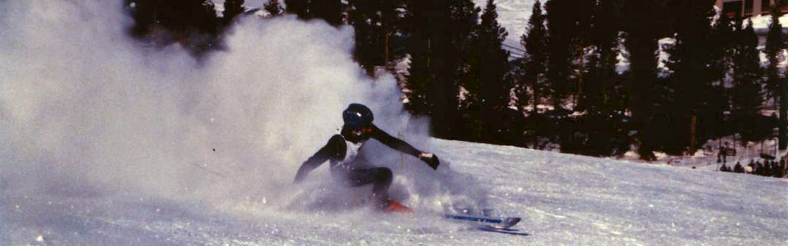 Mike speed skiing